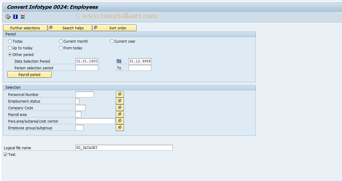 SAP TCode S_AHR_61003869 - IMG Activity: SIMG_CFMENUOHP2OOQI