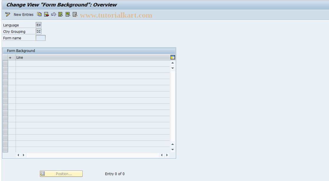 SAP TCode S_AHR_61003886 - IMG activity: SIMG_OHAE402