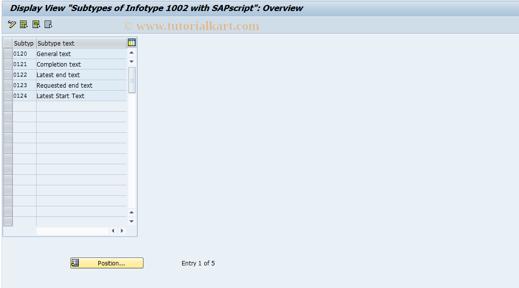 SAP TCode S_AHR_61003895 - IMG Activity: SIMG_CFMENUOHP2OO2S