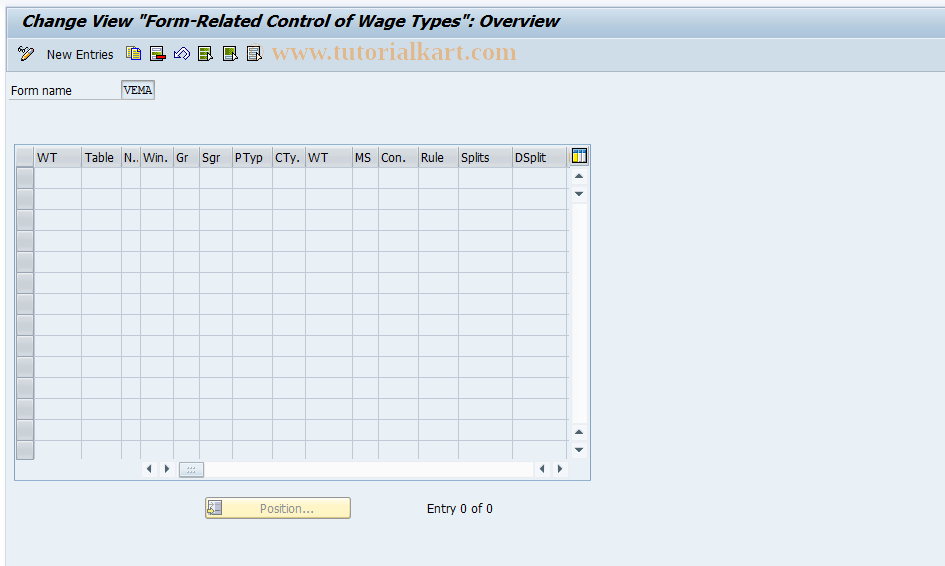 SAP TCode S_AHR_61003897 - IMG Activity: OHADEHC12