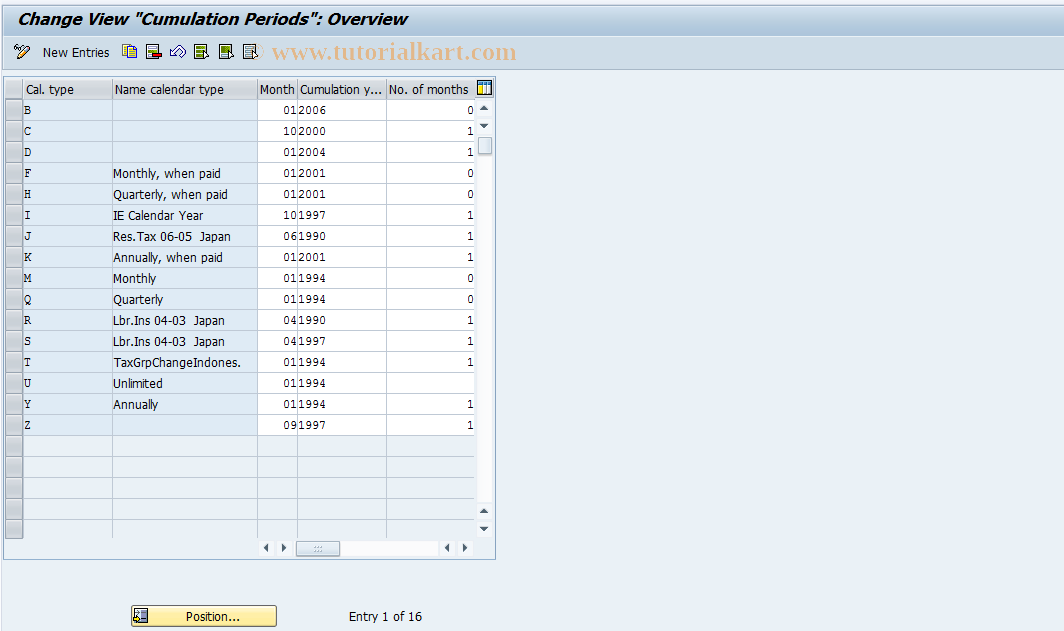 SAP TCode S_AHR_61003912 - IMG Activity: OHAM_0913