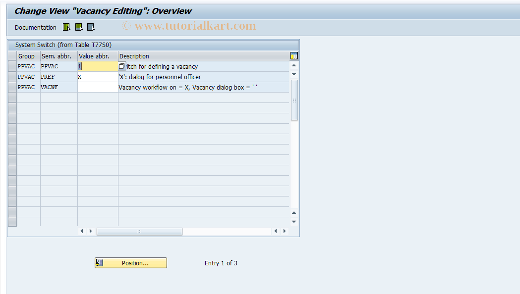 SAP TCode S_AHR_61003914 - IMG Activity: SIMG_CFMENUOHP2OOVB