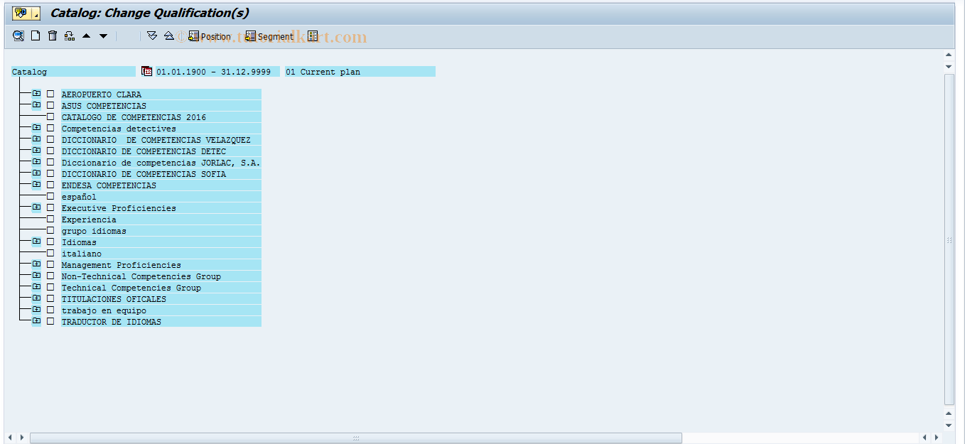 SAP TCode S_AHR_61003929 - IMG Activity: SIMG_CFMENUOHP2OOQA