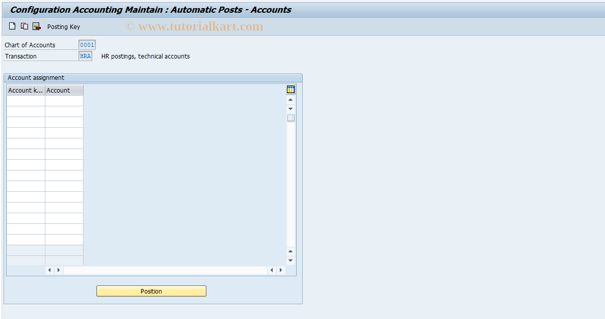 SAP TCode S_AHR_61003952 - IMG Activity: OHAM_RI056