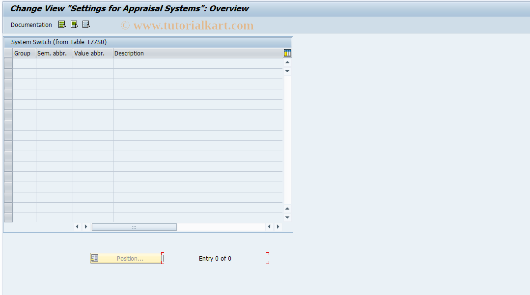 SAP TCode S_AHR_61003965 - IMG Activity: SIMG_CFMENUOHP2OOAE