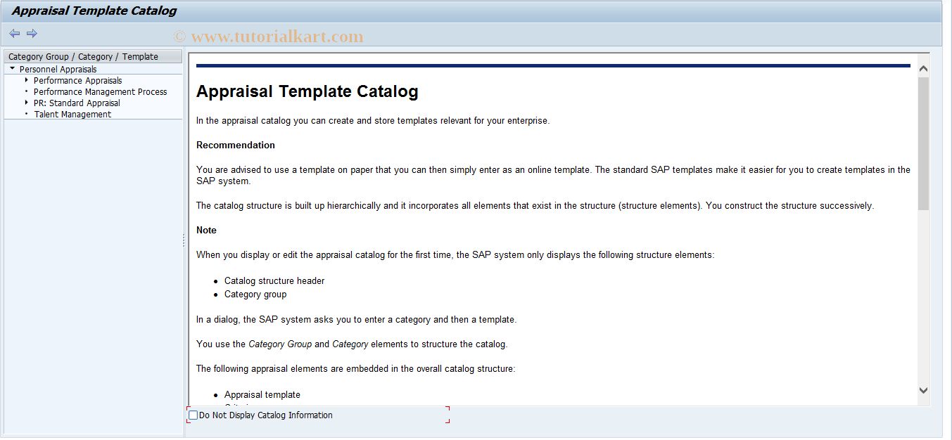 SAP TCode S_AHR_61003969 - IMG Activity: SIMG_CFMENUOHP2OOAM