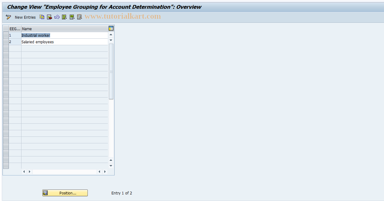 SAP TCode S_AHR_61003972 - IMG Activity: OHAM_RI015