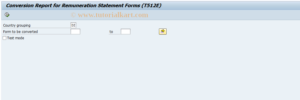 SAP TCode S_AHR_61003980 - IMG-Aktivität: OHAPH_483