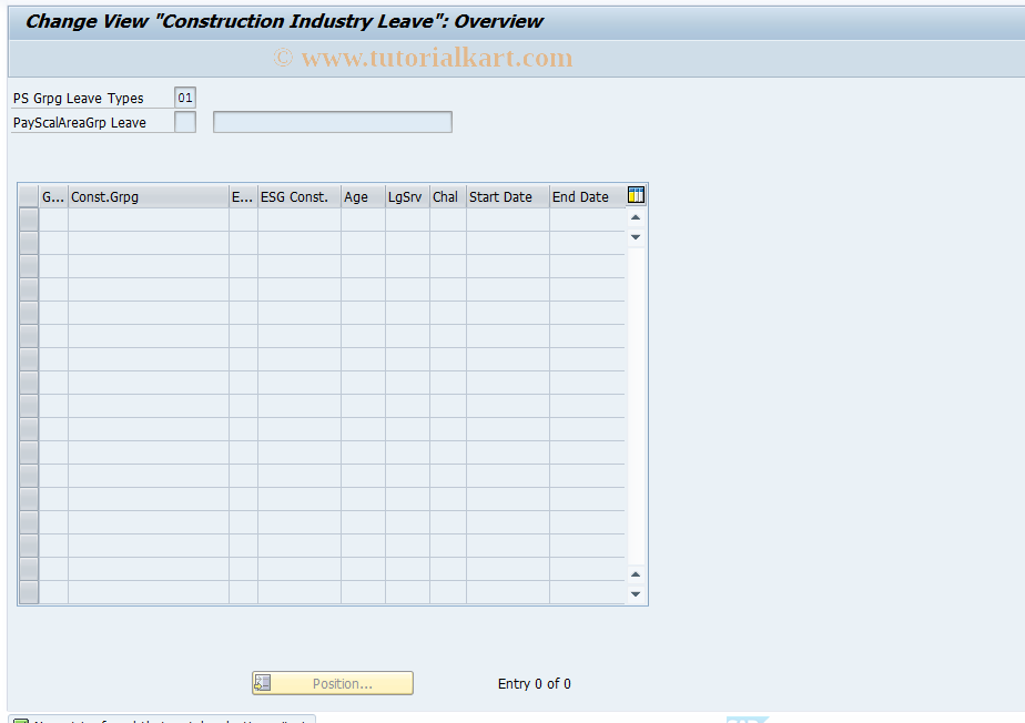 SAP TCode S_AHR_61003982 - IMG Activity: OHADBLU243