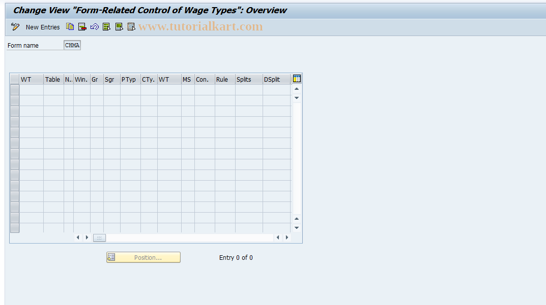 SAP TCode S_AHR_61003992 - IMG Activity: OHADEHD12