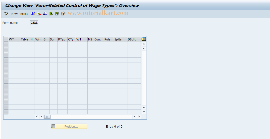 SAP TCode S_AHR_61004000 - IMG Activity: OHADEHD11