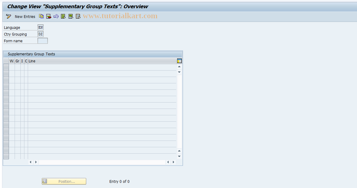 SAP TCode S_AHR_61004006 - IMG-Aktivität: SIMG_OHASE_403