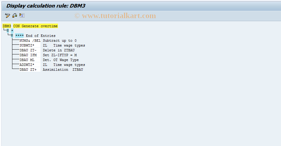 SAP TCode S_AHR_61004013 - IMG Activity: OHADBLM200