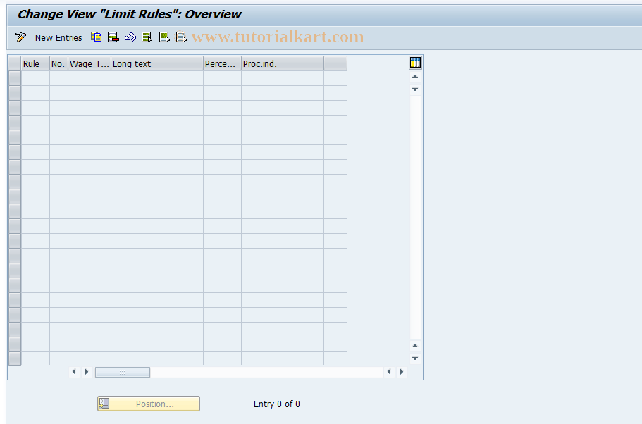 SAP TCode S_AHR_61004025 - IMG-Aktivität: OHARR1024