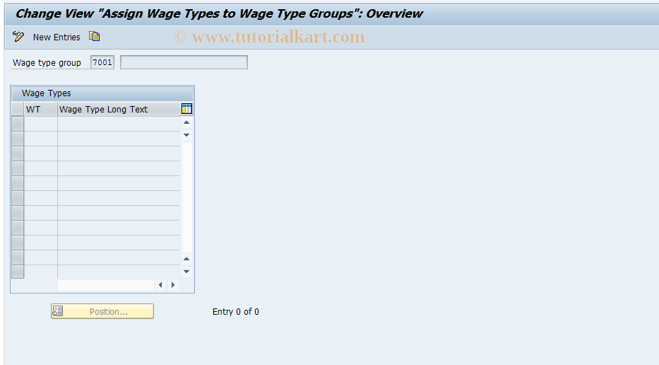 SAP TCode S_AHR_61004047 - IMG-Aktivität: OHAR1048