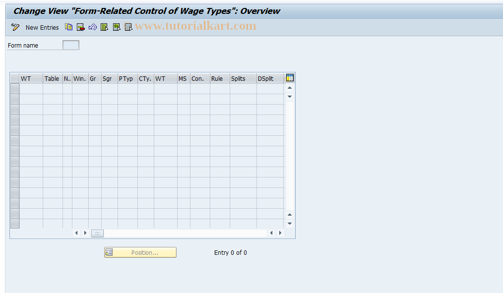 SAP TCode S_AHR_61004061 - IMG-Aktivität: SIMG_OHAPH_409