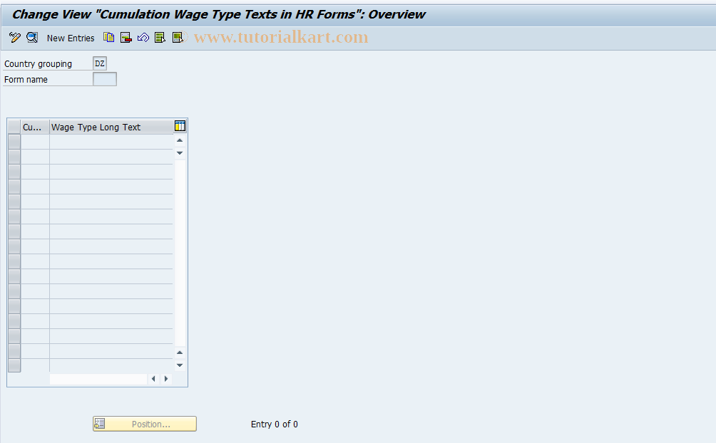 SAP TCode S_AHR_61004070 - IMG-Aktivität: SIMG_OHAPH_482