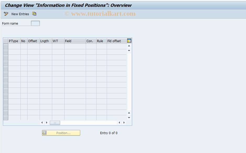 SAP TCode S_AHR_61004102 - IMG-Aktivität: SIMG_OHAPH_405