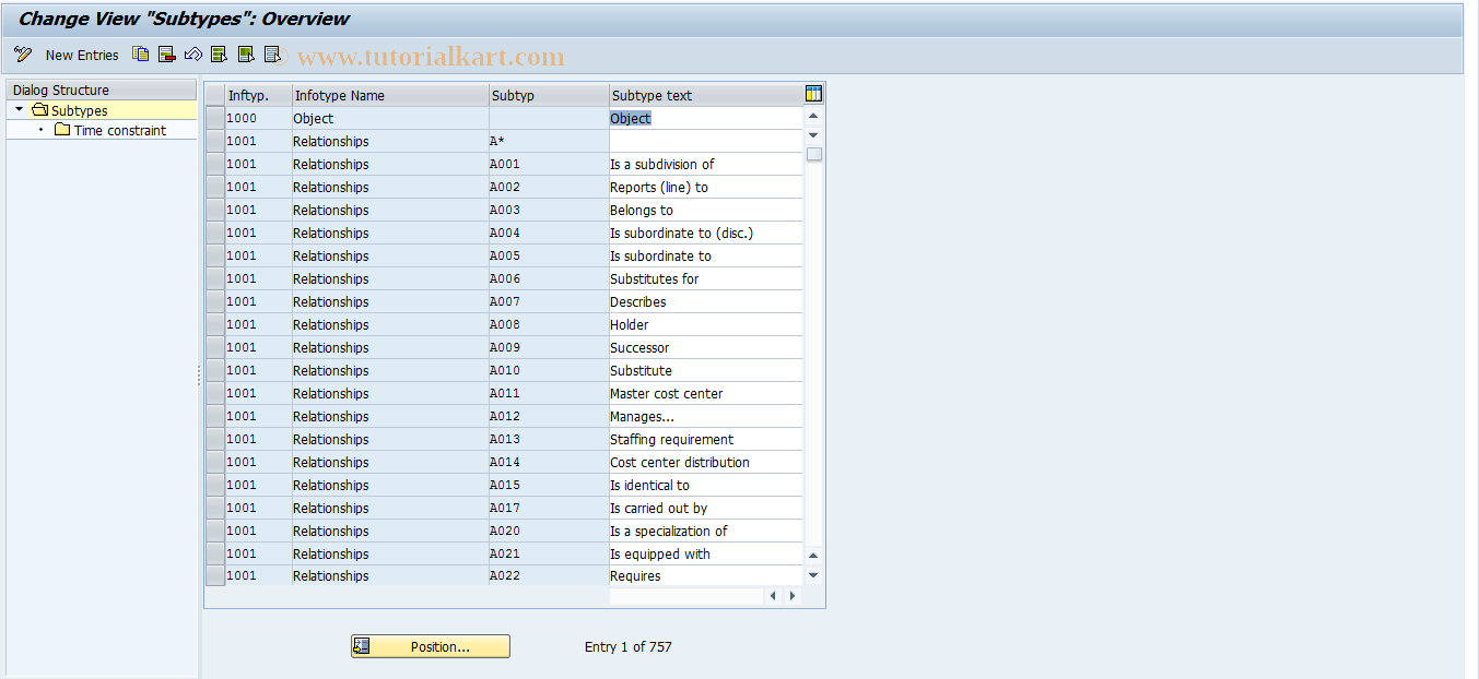 SAP TCode S_AHR_61004118 - IMG Activity: SIMG_FMENUOHP2OOSU