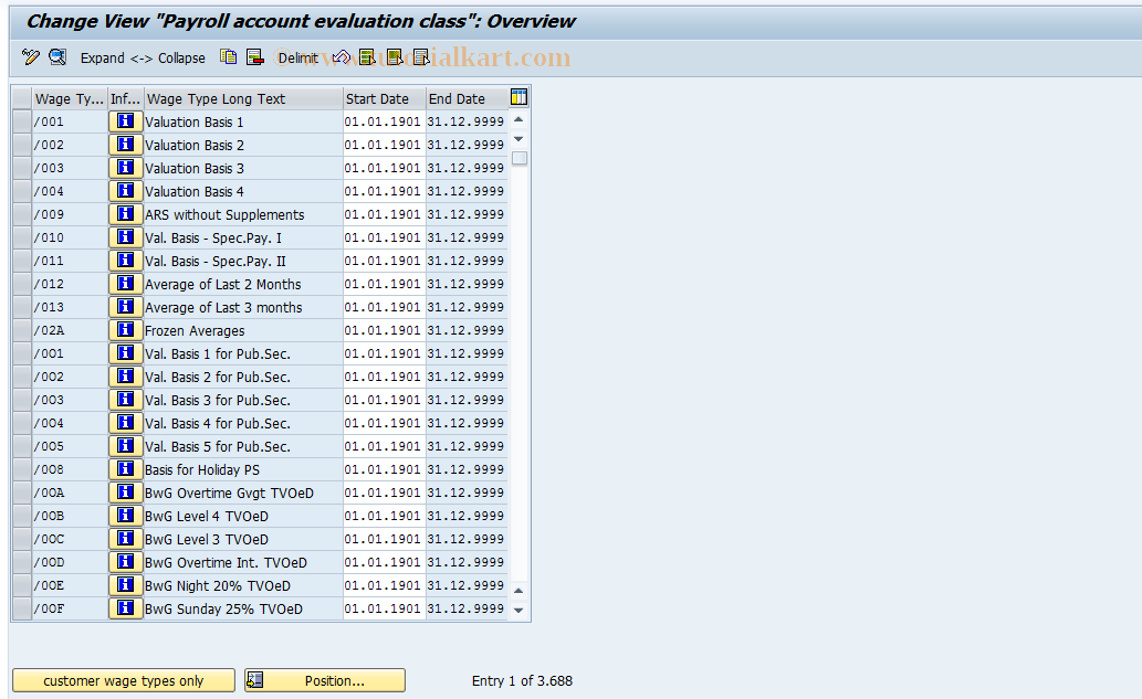 SAP TCode S_AHR_61004282 - IMG Activity: OHADAU438