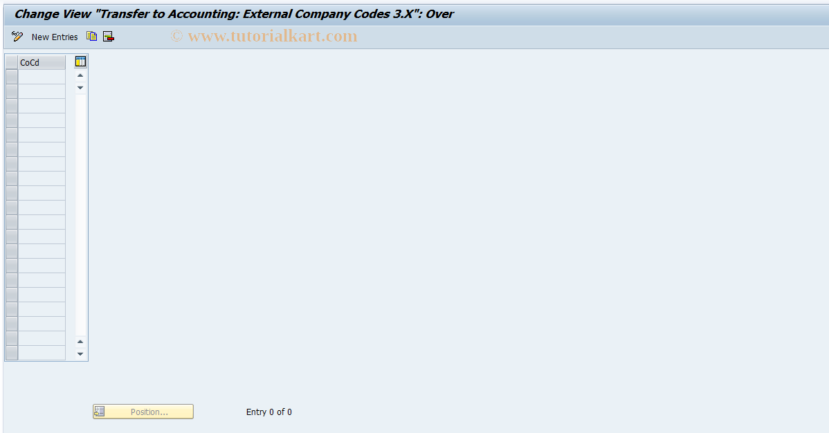 SAP TCode S_AHR_61004298 - IMG-Aktivität: OHAPH_RI090