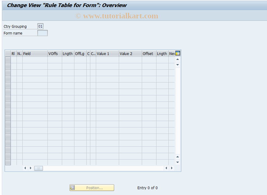 SAP TCode S_AHR_61004316 - IMG Activity: OHADBEBB1C3