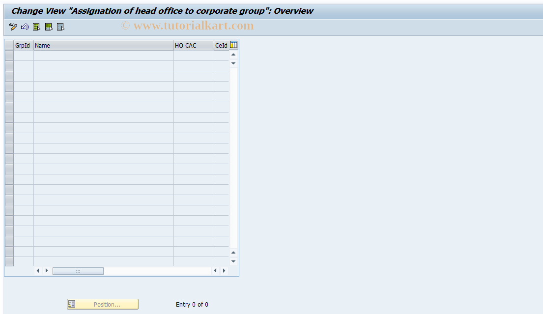 SAP TCode S_AHR_61004324 - IMG activity: OHAE00010