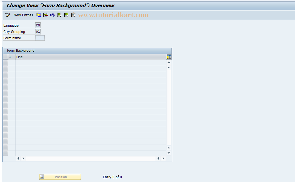 SAP TCode S_AHR_61004326 - IMG Activity: OHADAU422