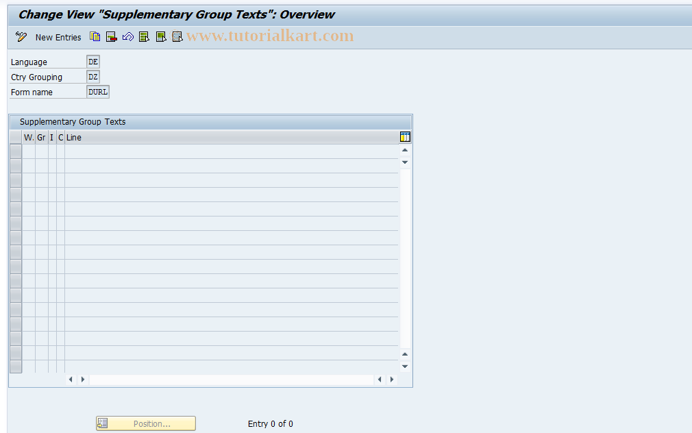 SAP TCode S_AHR_61004339 - IMG Activity: OHADLG403