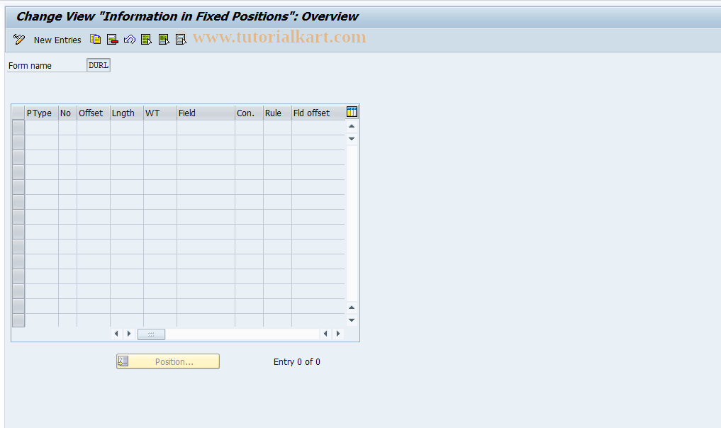 SAP TCode S_AHR_61004344 - IMG Activity: OHADLG405