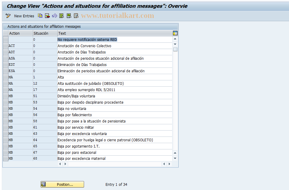 SAP TCode S_AHR_61004347 - IMG activity: OHAE0039