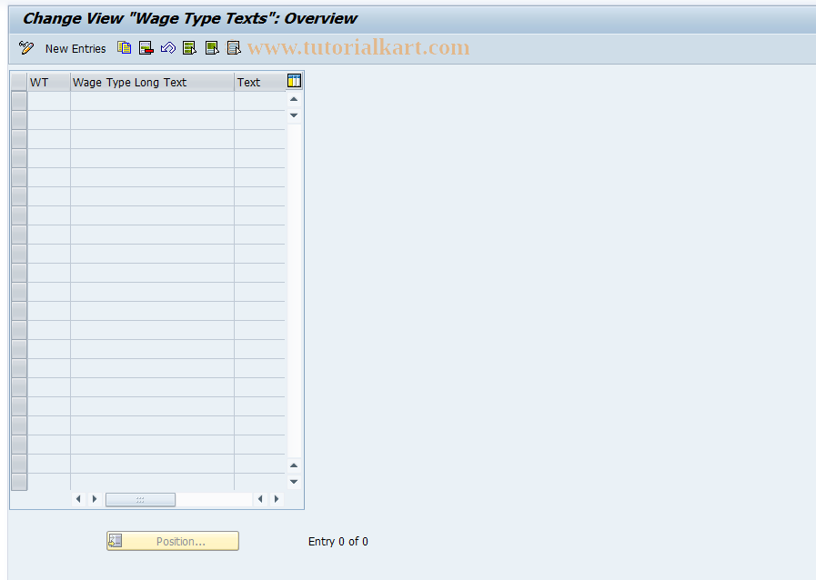 SAP TCode S_AHR_61004379 - IMG Activity: OHAUMUM102