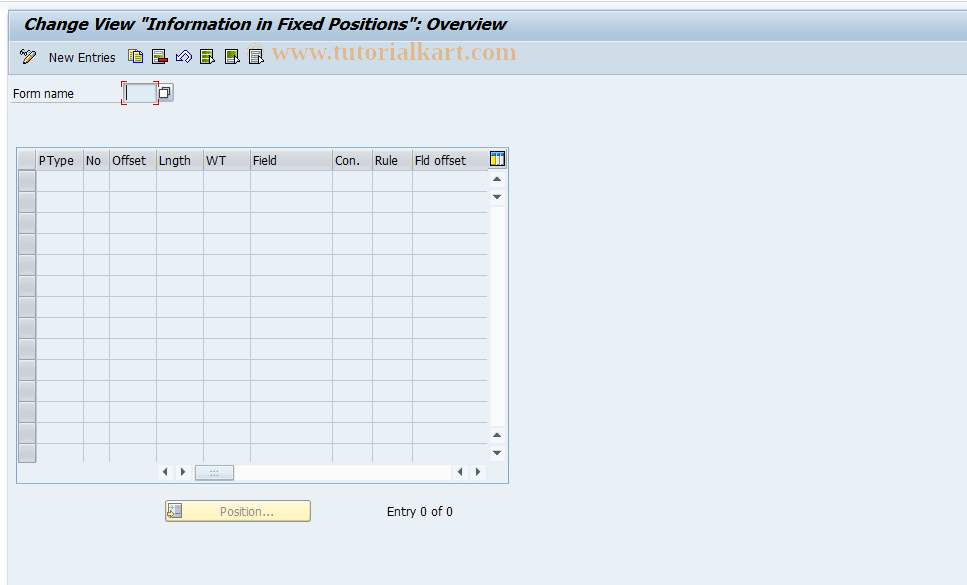 SAP TCode S_AHR_61004394 - IMG-Aktivität: SIMG_OHAPH_418