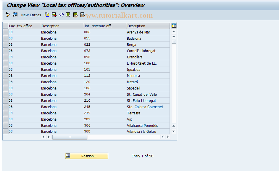 SAP TCode S_AHR_61004411 - IMG activity: OHAE0003