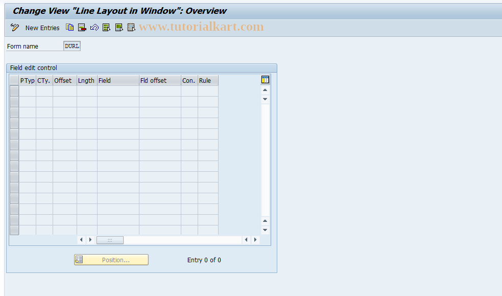 SAP TCode S_AHR_61004422 - IMG Activity: OHADLG419