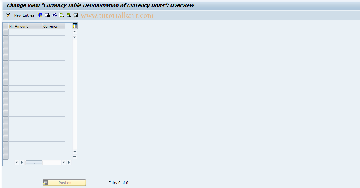 SAP TCode S_AHR_61004453 - IMG-Aktivität: OHANZMZ001