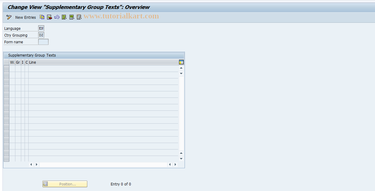 SAP TCode S_AHR_61004546 - IMG-Aktivität: SIMG_OHANZ407