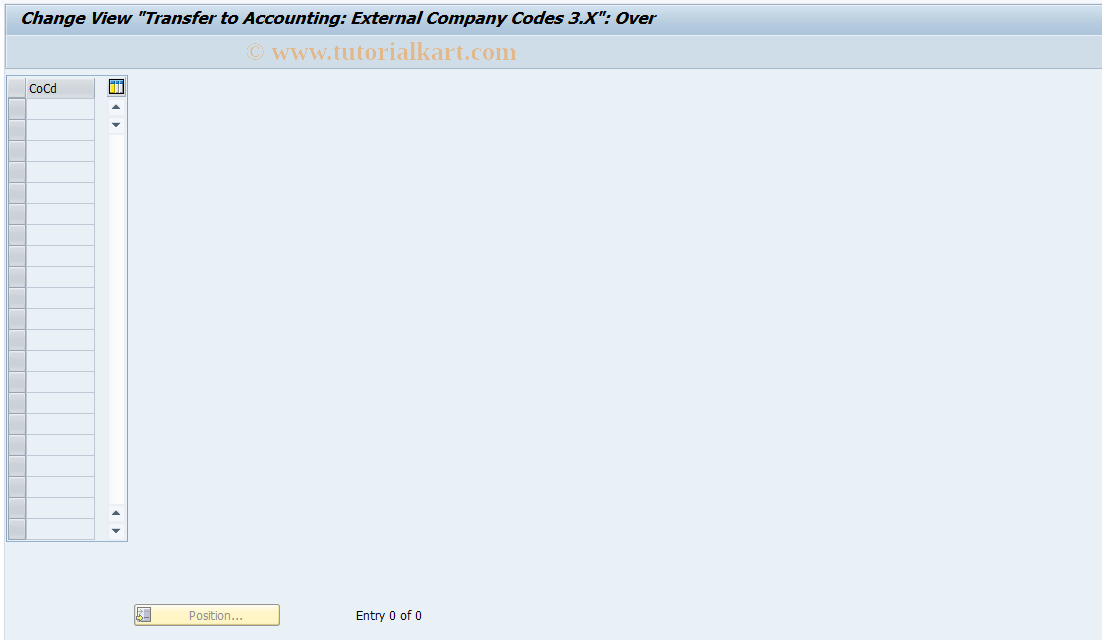 SAP TCode S_AHR_61004579 - IMG Activity: OHADRI090