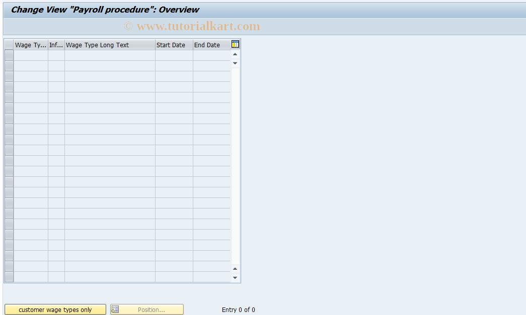 SAP TCode S_AHR_61004607 - IMG Activity: OHADKU170