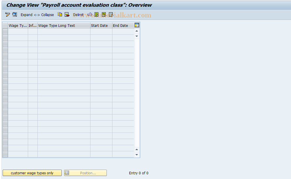 SAP TCode S_AHR_61004608 - IMG activity: SIMG_OHAE464