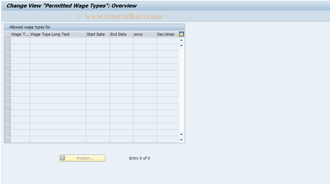 SAP TCode S_AHR_61004634 - IMG Activity: OHADKU144