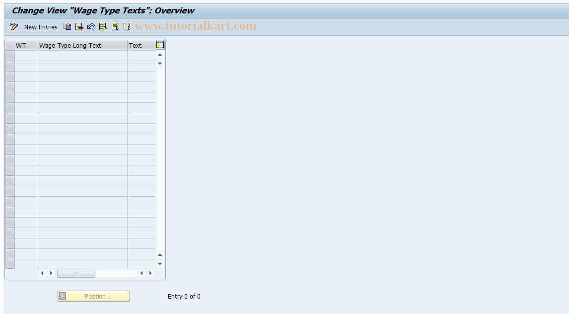 SAP TCode S_AHR_61004672 - IMG-Aktivität: OHAPHUM102