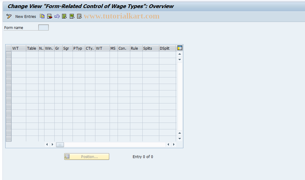 SAP TCode S_AHR_61004901 - IMG-Aktivität: SIMG_OHANZ461