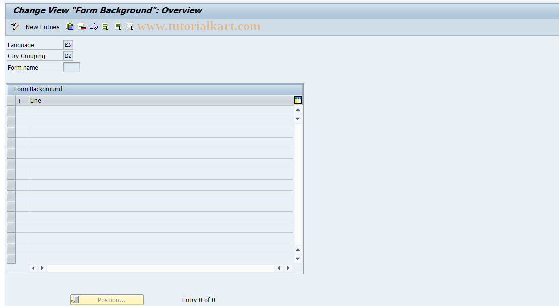 SAP TCode S_AHR_61004925 - IMG-Aktivität: SIMG_OHANZ422