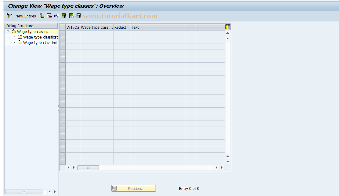 SAP TCode S_AHR_61004940 - IMG-Aktivität: OHAPH_R1025