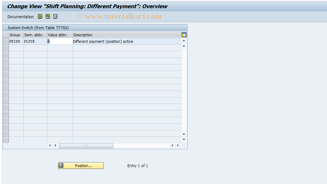 SAP TCode S_AHR_61004976 - IMG Activity: SIMG_CFMENUOHP5ABWPL