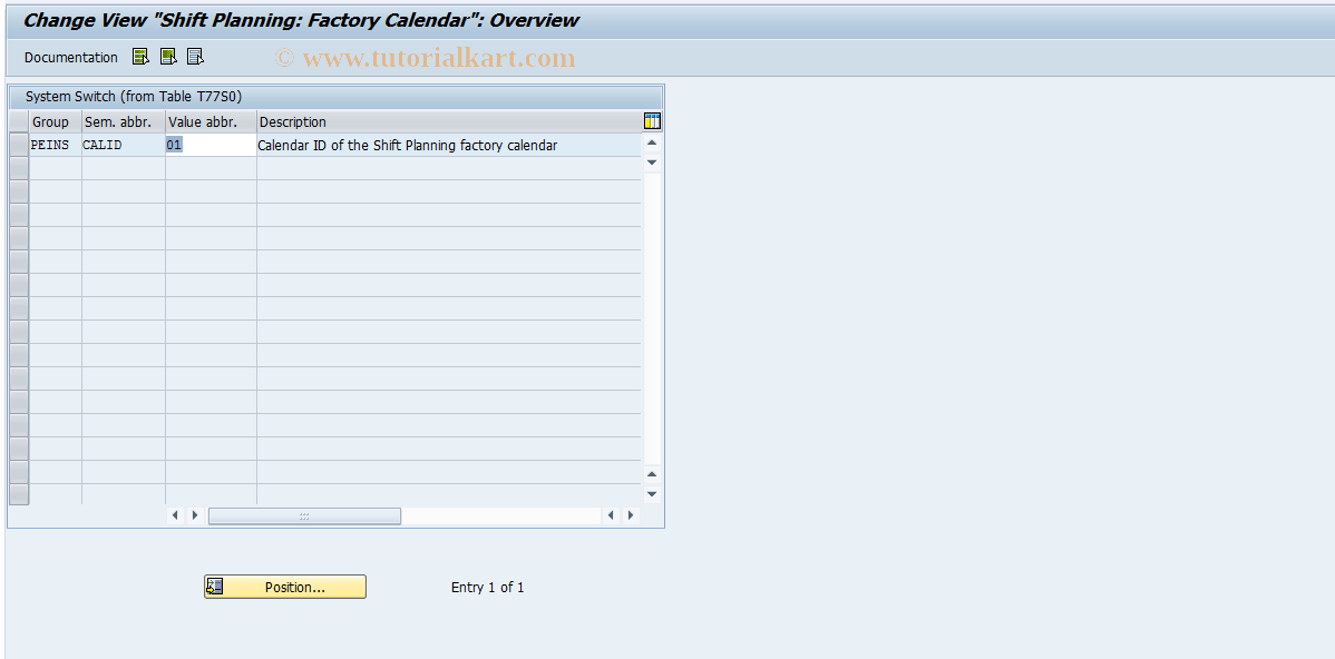 SAP TCode S_AHR_61004977 - IMG Activity: SIMG_CFMENUOHP5OODK