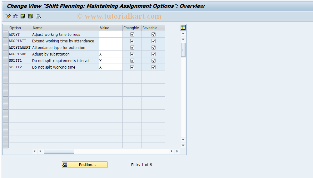 SAP TCode S_AHR_61004983 - IMG Activity: SIMG_CFMENUOHP5ZOPT