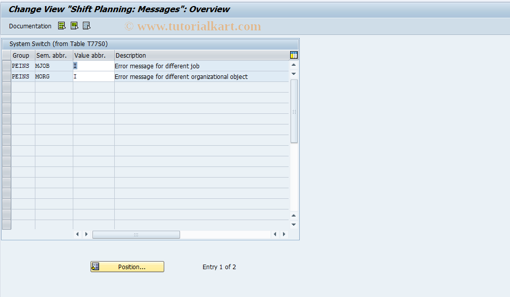 SAP TCode S_AHR_61004984 - IMG Activity: SIMG_CFMENUOHP5INFO