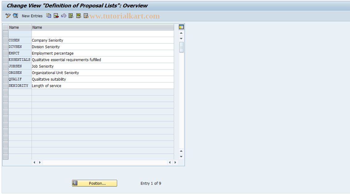 SAP TCode S_AHR_61004987 - IMG Activity: SIMG_CFMENUOHP5T77EH